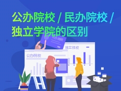 公办院校、民办院校、独立学院的区别