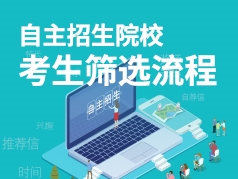 自主招生院校选拔流程