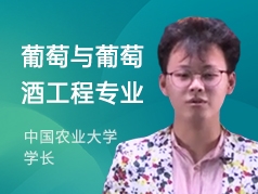 中国农业大学学长-葡萄与葡萄酒工程专业