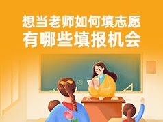 想当老师如何填志愿-有哪些填报机会？