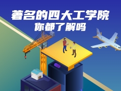 著名的四大工学院 你都了解吗