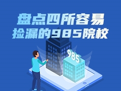 盘点四所容易捡漏的985院校