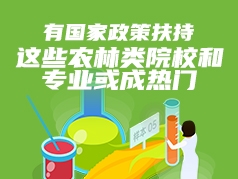 这些农林类院校和专业或成热门
